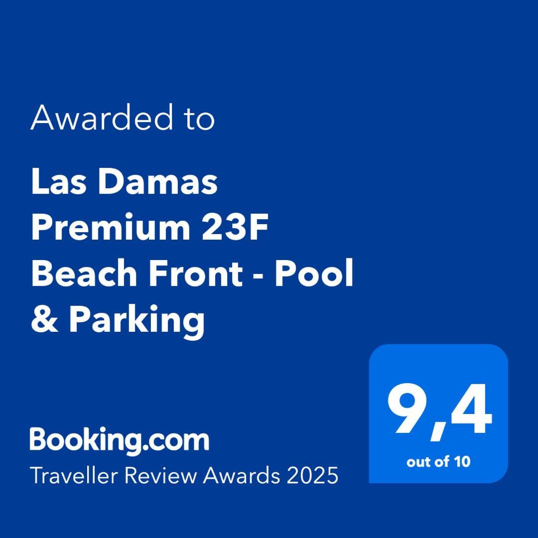 Las Damas Premium 23F Beach Front - Pool & Parking Benidorm Zewnętrze zdjęcie